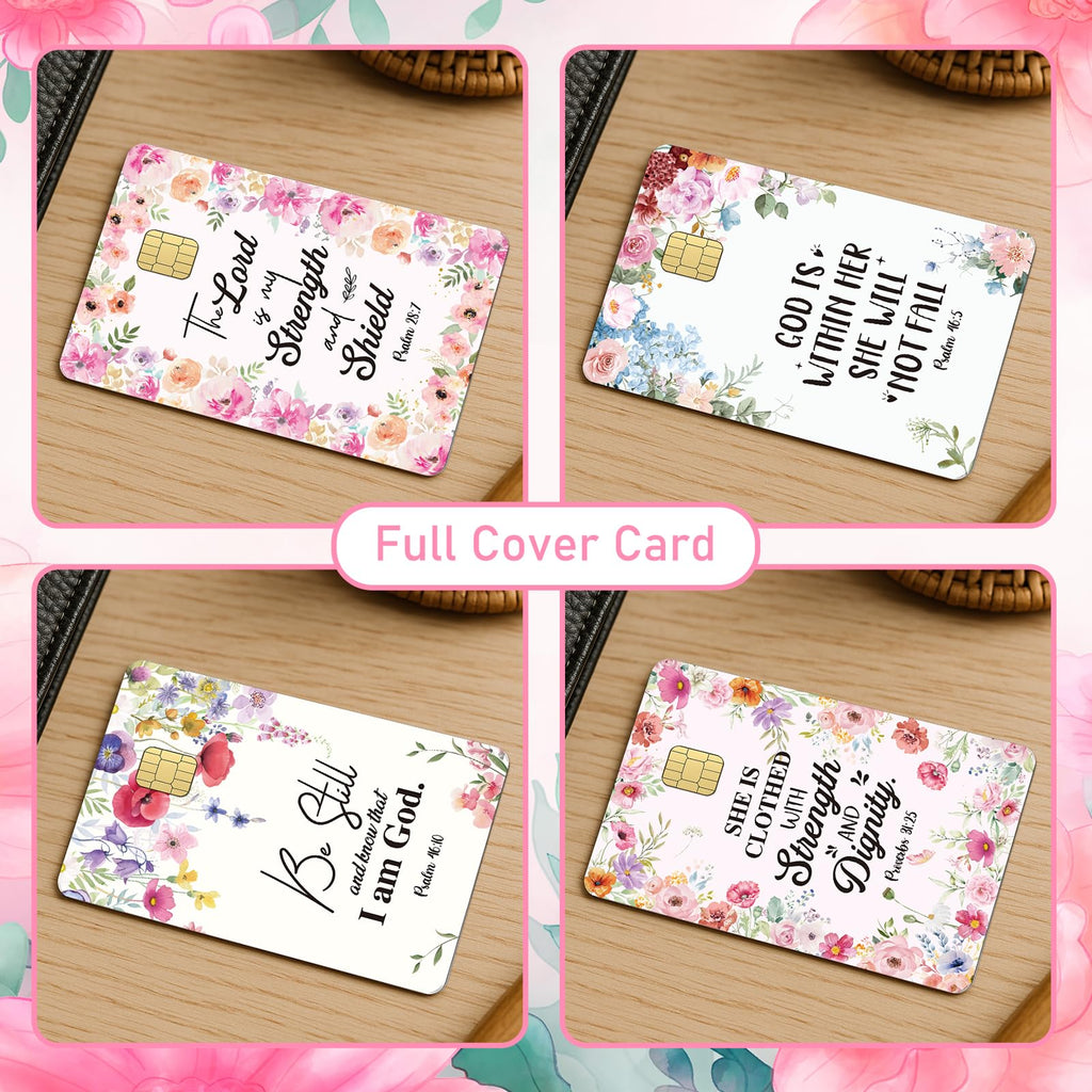 Black Girl Credit Card Skin - 4 Pcs Black Girl Pray On Debit Skin Stickers Love Like Jesus Cover Set for Transportation Key Debit Bus Cards Women