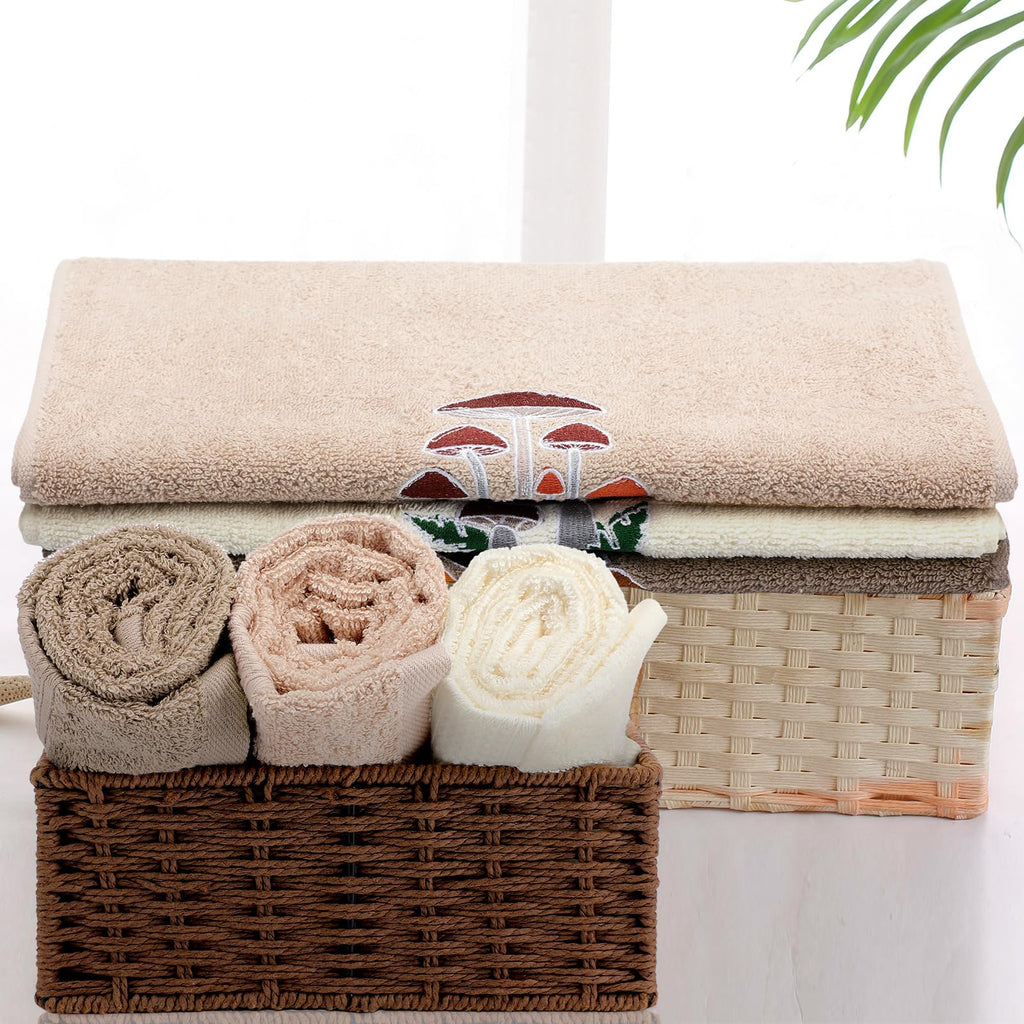 3 Pcs African Woman Hand Towels Black Girl African American Bathroom Home Decor Boho Decorative Farmhouse 100% Cotton Embroidered Towels for Bathroom Kitchen 13. 3 x 29. 5''