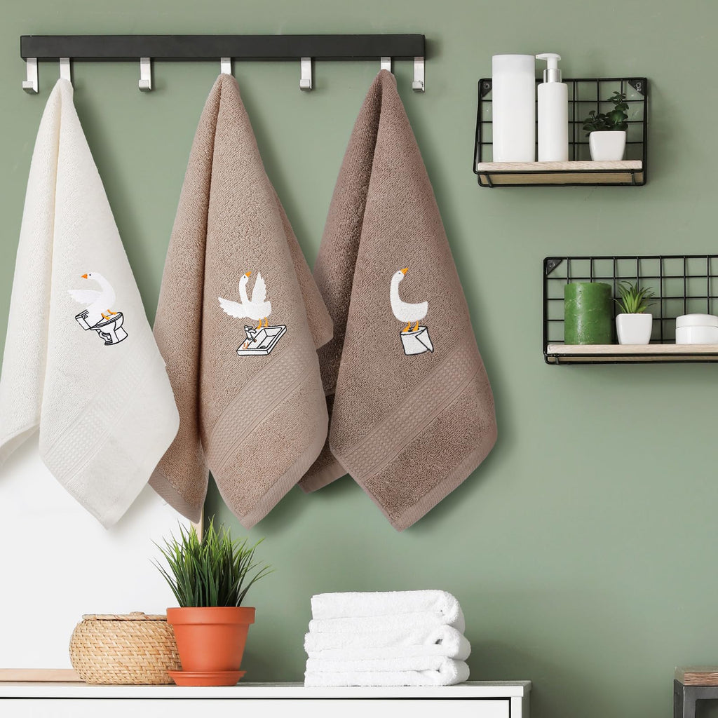 3 Pcs African Woman Hand Towels Black Girl African American Bathroom Home Decor Boho Decorative Farmhouse 100% Cotton Embroidered Towels for Bathroom Kitchen 13. 3 x 29. 5''