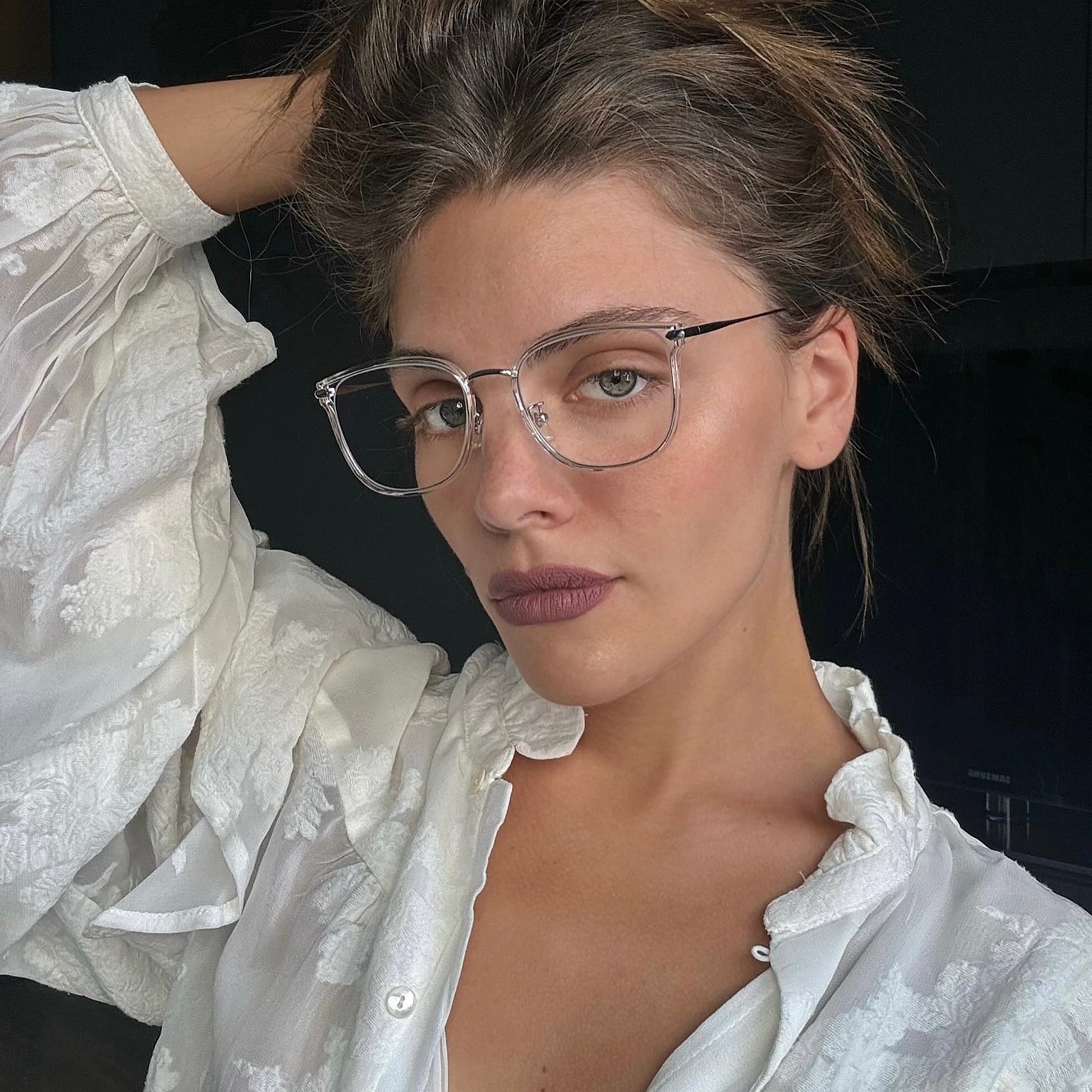 GUDVUE Blue Light Glasses, Computer/Gaming/TV/Phones Glasses for women, Anti Glare/UV400/Eye Strain