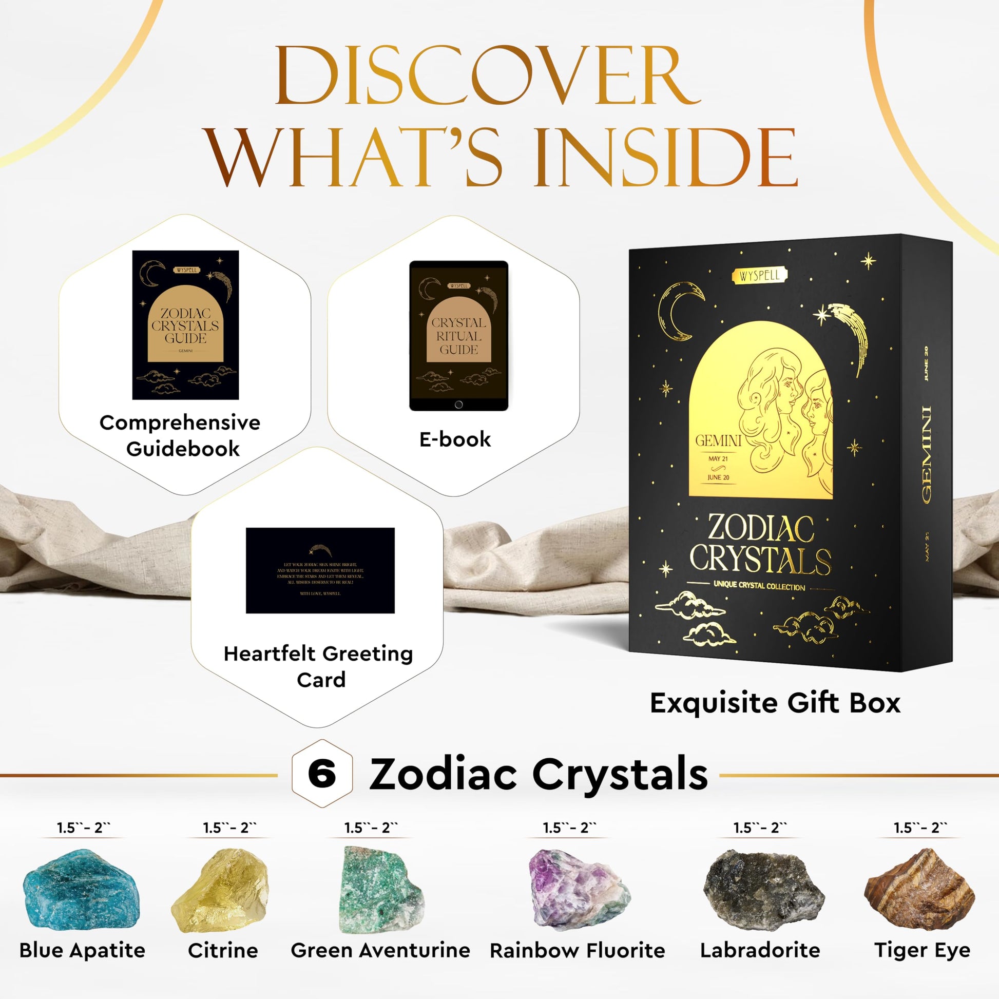 Bulk Crystals and Healing Stones 50 PCS - Real Mini Crystals for Spell Jars - Crystals for Witchcraft - Crystal Sets for Witchcraft Supplies - Real Crystal Witch Healing Crystals for Beginners Set