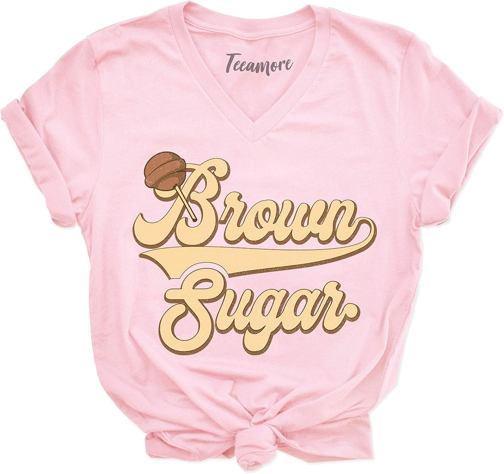 Brown Sugar Shirt Black Pride Tees Women Empowerment Gifts Melanin Queen Outfits