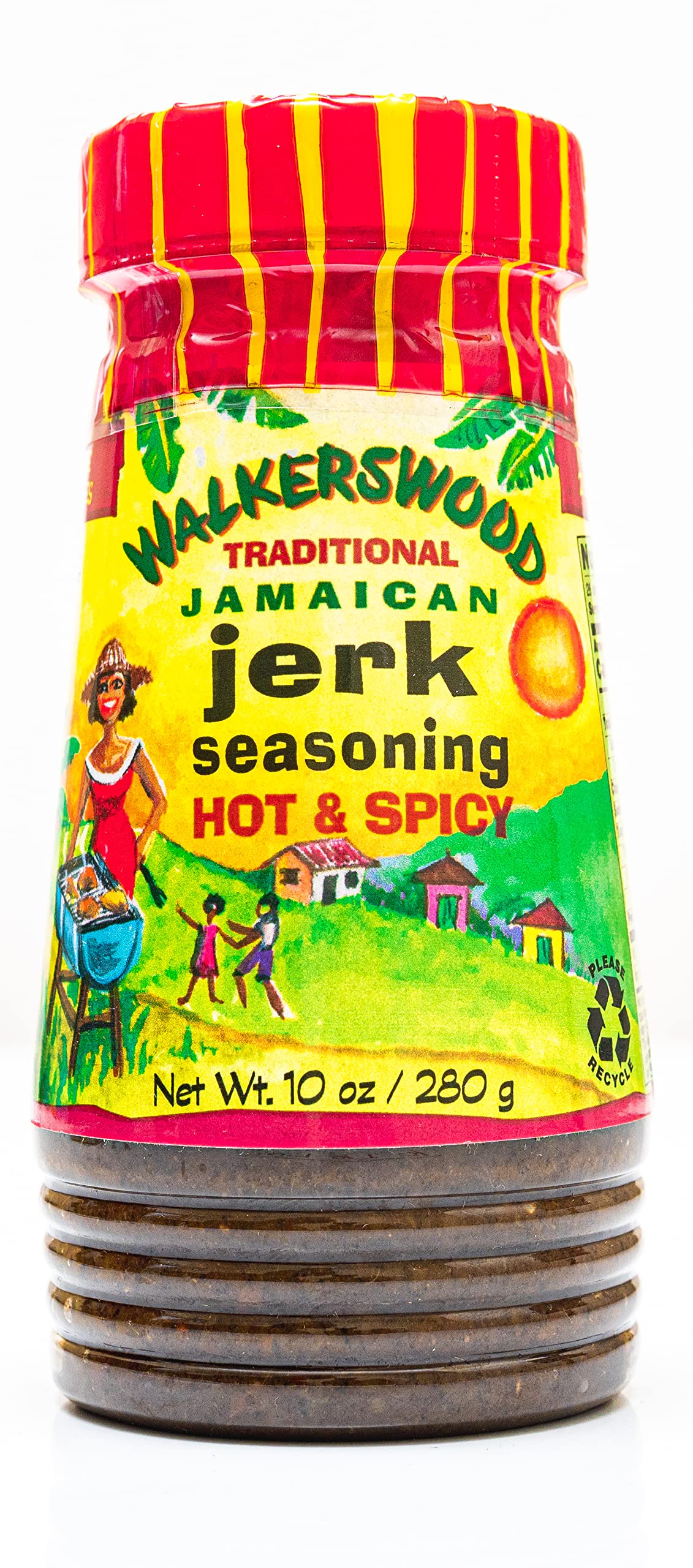 Walkerswood Traditional Jamaican All Purpose Mix and Blenda Green Seasoning, 10 oz (Packaging May Vary)