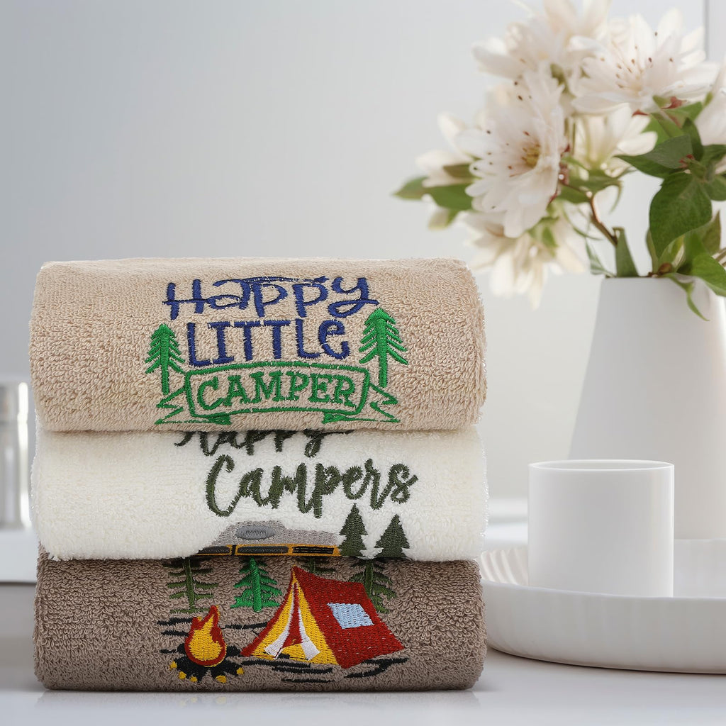 3 Pcs African Woman Hand Towels Black Girl African American Bathroom Home Decor Boho Decorative Farmhouse 100% Cotton Embroidered Towels for Bathroom Kitchen 13. 3 x 29. 5''