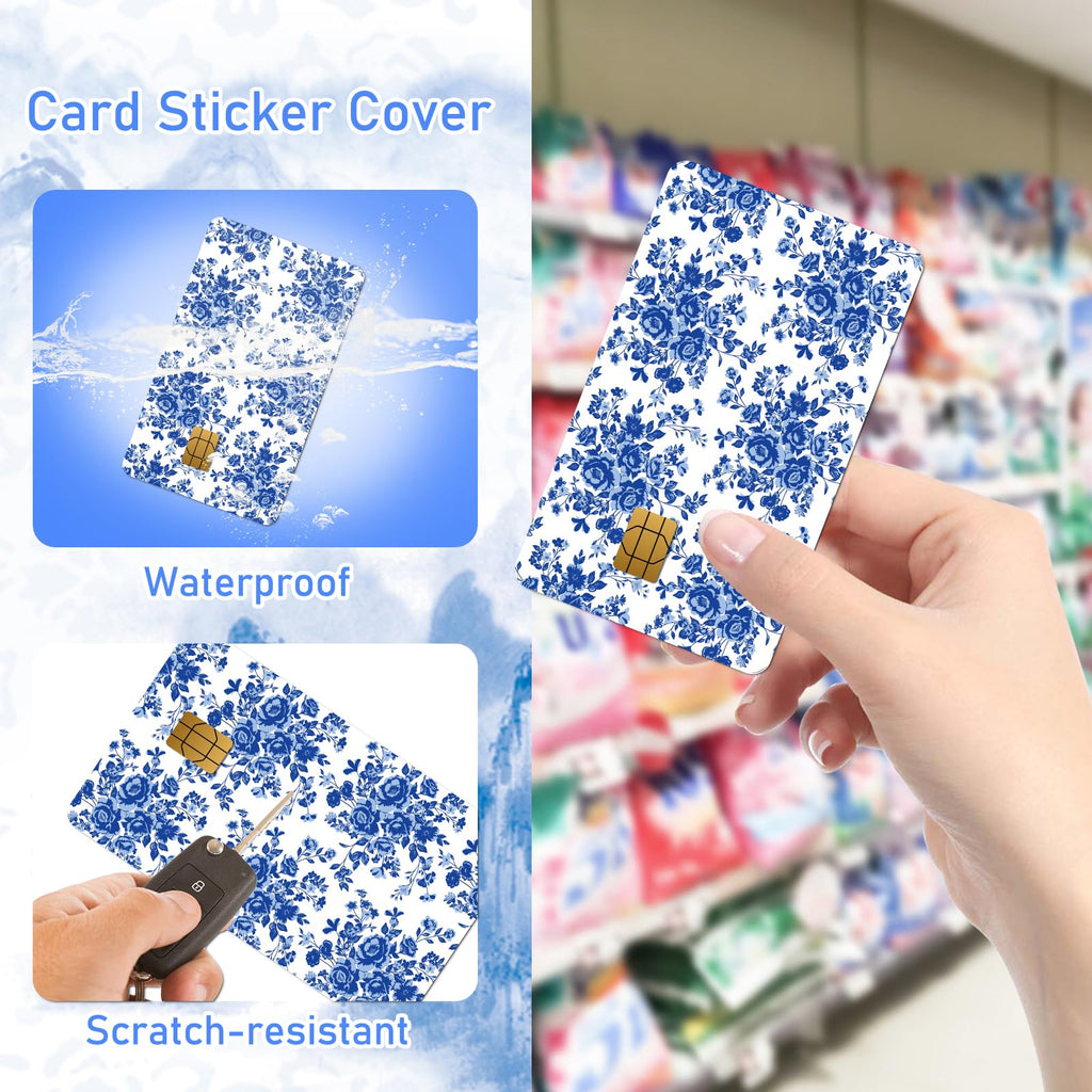 Credit Card Skin Stickers - 4 Pcs Black Women Debit Card Skin Stickers Cover Set, Affirmative Inspirational Black Girl Waterproof Removable Decals for DIY Transportation Cards