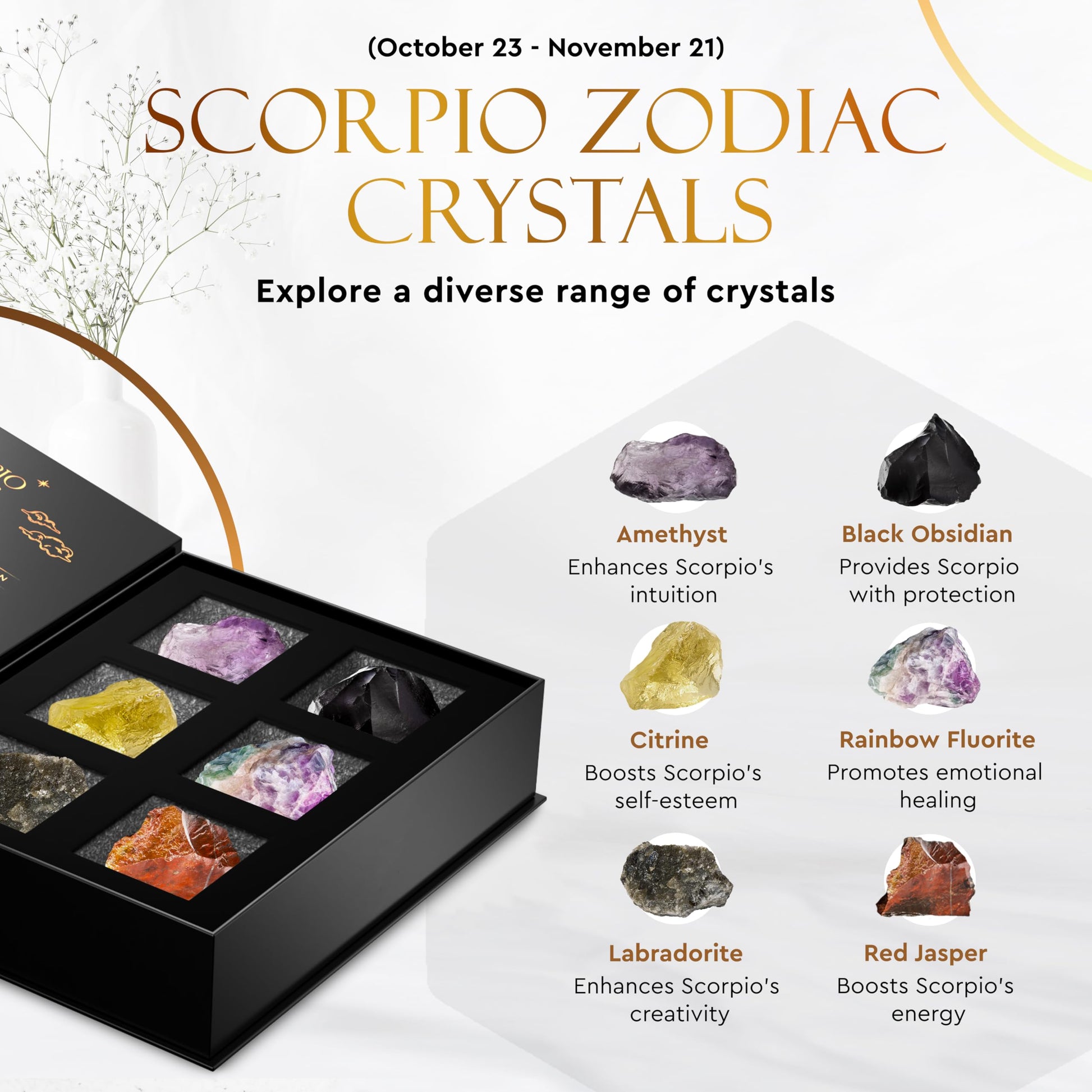 Bulk Crystals and Healing Stones 50 PCS - Real Mini Crystals for Spell Jars - Crystals for Witchcraft - Crystal Sets for Witchcraft Supplies - Real Crystal Witch Healing Crystals for Beginners Set