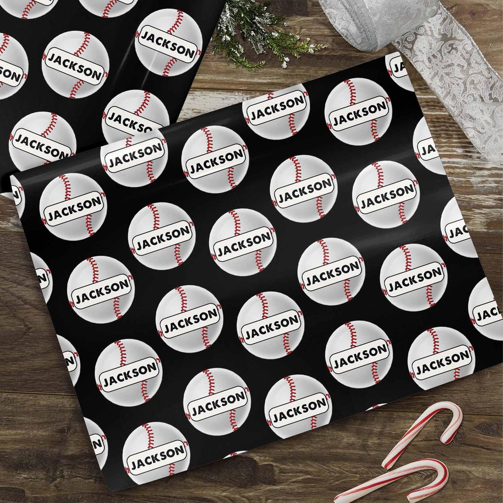 InterestPrint Custom Photo Wrapping Paper Merry Christmas with Christmas hat Wrapping Paper Custom Name Gift Wrap Roll Perfect for Birthdays 58"x 23"