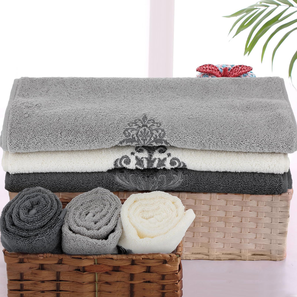 3 Pcs African Woman Hand Towels Black Girl African American Bathroom Home Decor Boho Decorative Farmhouse 100% Cotton Embroidered Towels for Bathroom Kitchen 13. 3 x 29. 5''