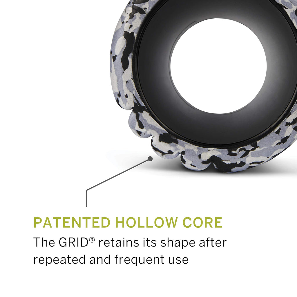 TriggerPoint Grid 1.0 Foam Roller - 13" Multi-Density Massage Roller for Deep Tissue & Muscle Recovery - Relieves Tight, Sore Muscles & Kinks, Improves Mobility & Circulation - Targets Key Body Parts