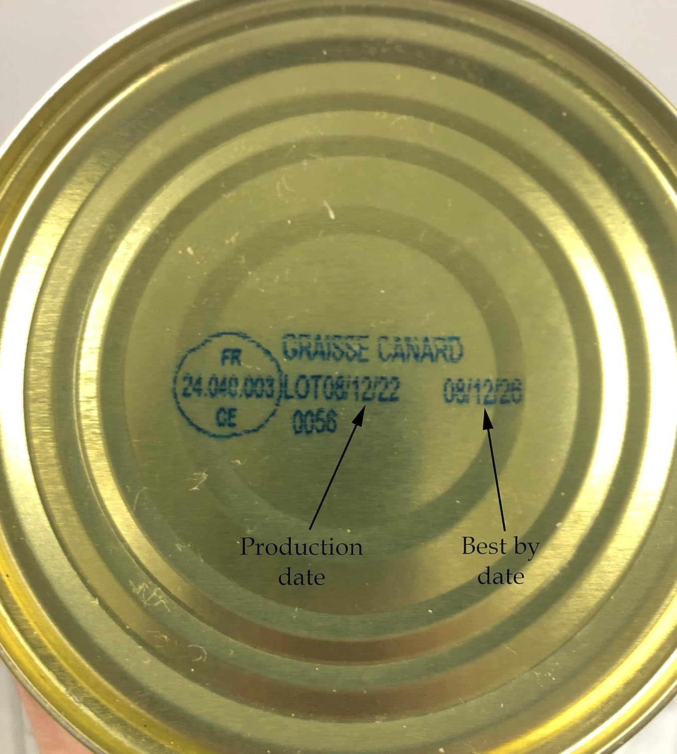 Straight from France All Natural Duck Fat for Cooking from Southwest France Keto and Paleo Diet Friendly 695g 24.5oz