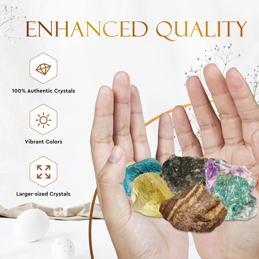 Bulk Crystals and Healing Stones 50 PCS - Real Mini Crystals for Spell Jars - Crystals for Witchcraft - Crystal Sets for Witchcraft Supplies - Real Crystal Witch Healing Crystals for Beginners Set