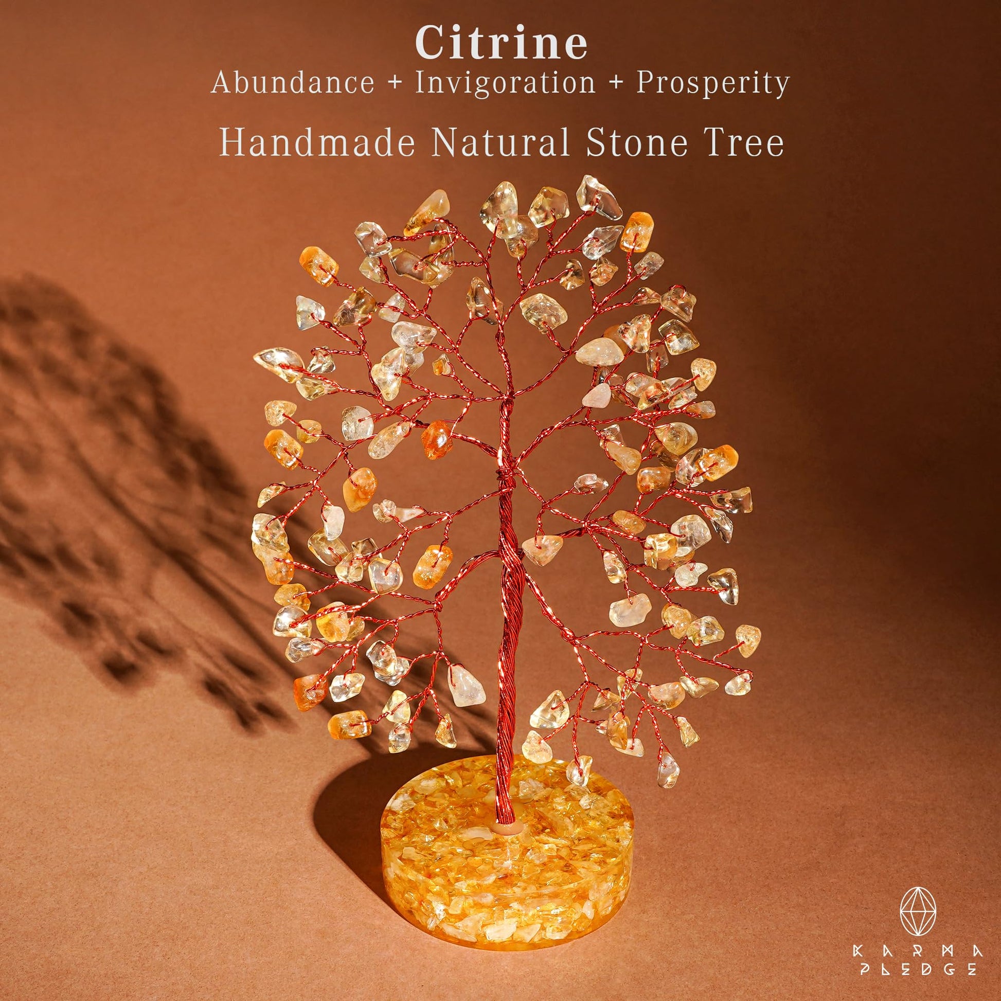 Rose Quartz Crystal Trees for Home Decor, Office Desk Decoration, Chakra Healing Crystals and Stone for Positive Energy, Money, Good Luck, Tree of Life Spiritual Birthday Gifts for Women and Mom