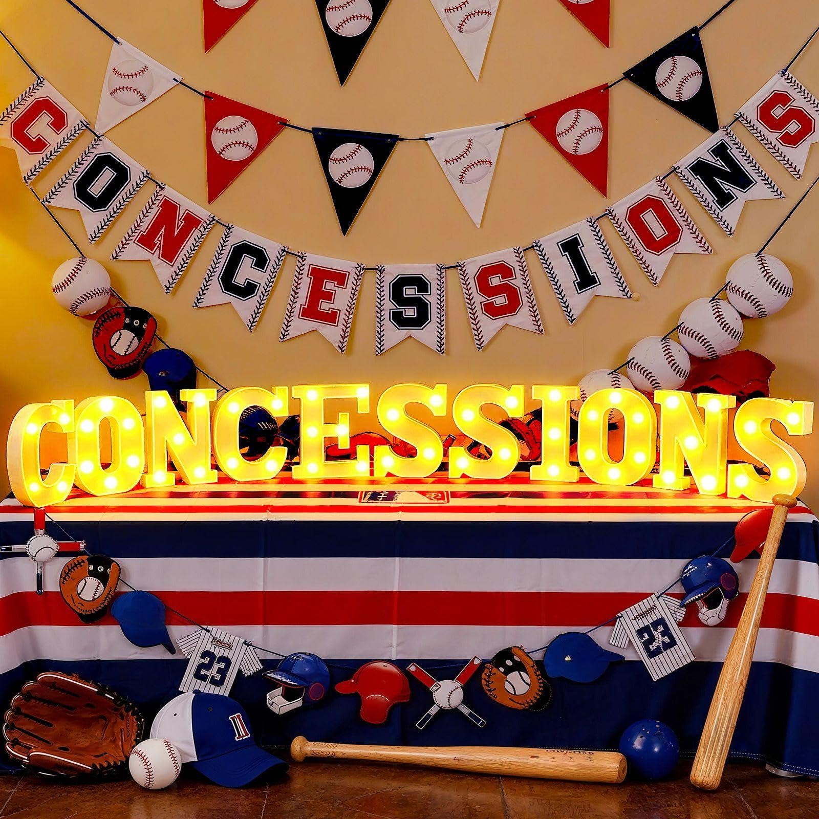 11 Pcs Happy Kwanzaa Large LED Letter Sign LED Lights Battery Powered Table Decorations for Party Favor Light Centerpiece Tabletop Decoration