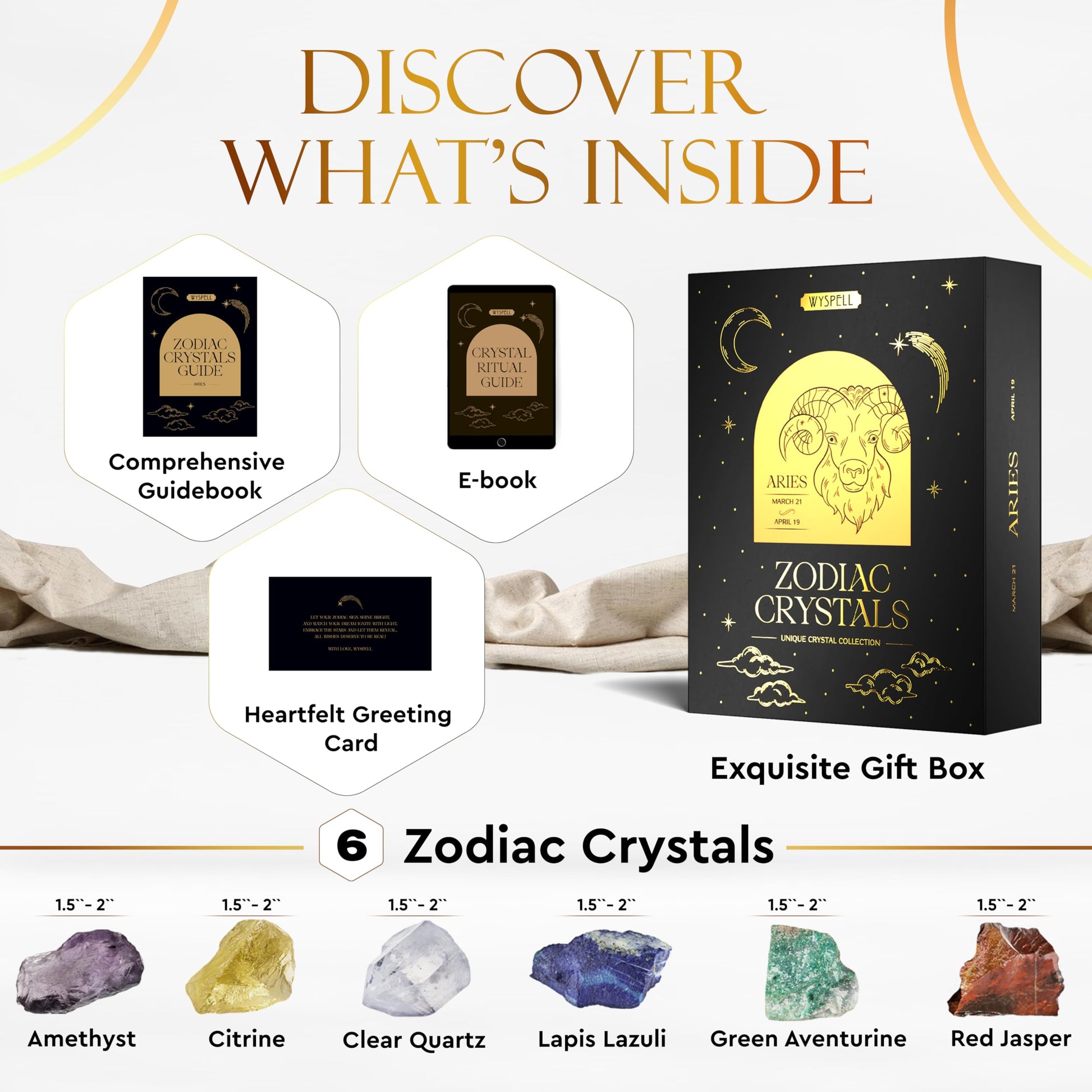 Bulk Crystals and Healing Stones 50 PCS - Real Mini Crystals for Spell Jars - Crystals for Witchcraft - Crystal Sets for Witchcraft Supplies - Real Crystal Witch Healing Crystals for Beginners Set