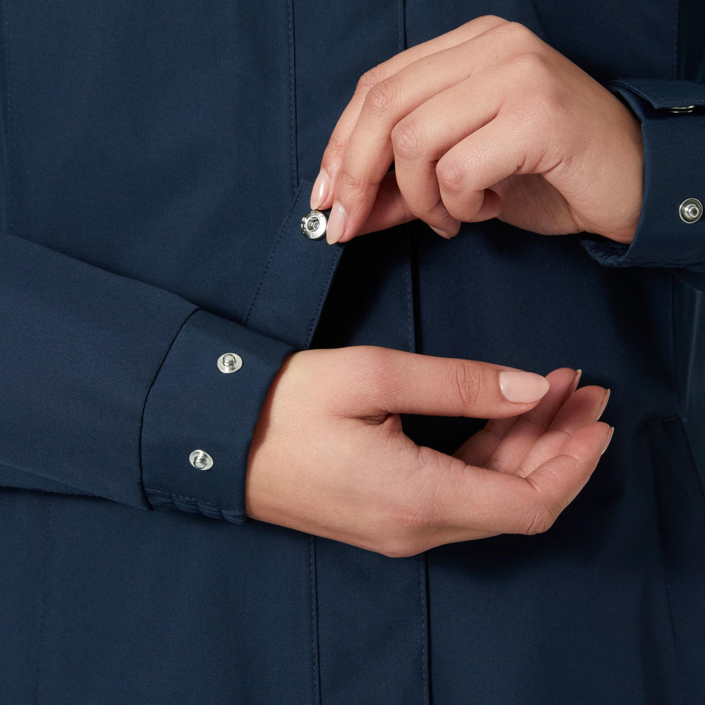 Helly-Hansen Womens Aden Waterproof Breathable Hooded Long Rain Jacket