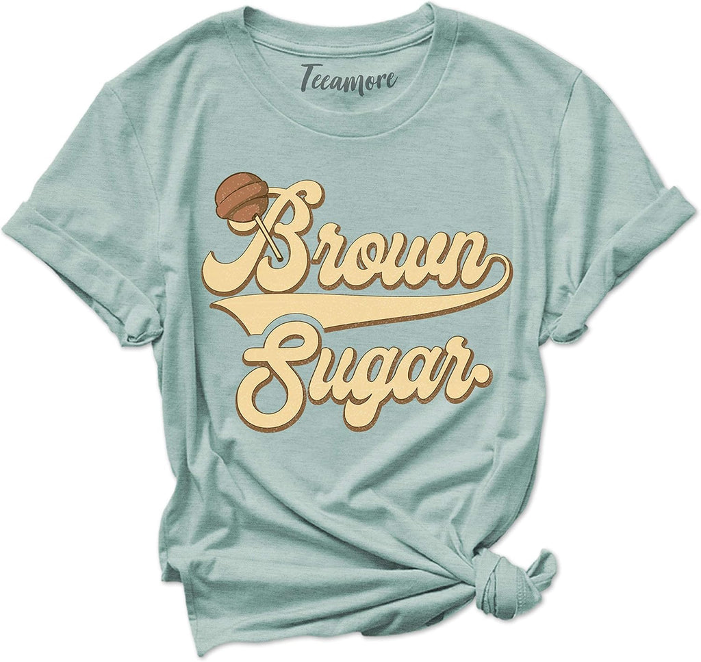 Brown Sugar Shirt Black Pride Tees Women Empowerment Gifts Melanin Queen Outfits