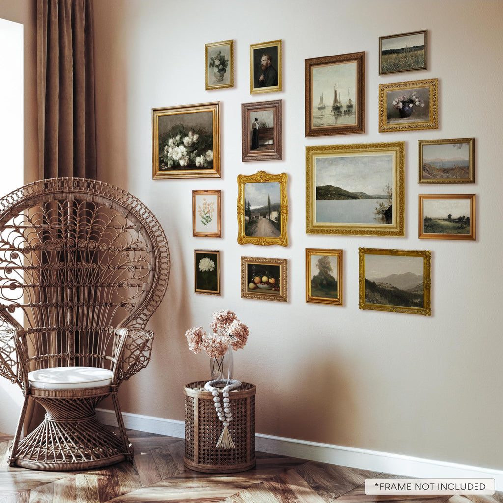 EXCOOL CLUB Black Girl Wall Art - 12x16 Boho Black Women Wall Art Decor, Black Woman Art Prints, Black Girls Paintings Posters, African American Pictures for Home Bedroom Decorations (UNFRAMED)