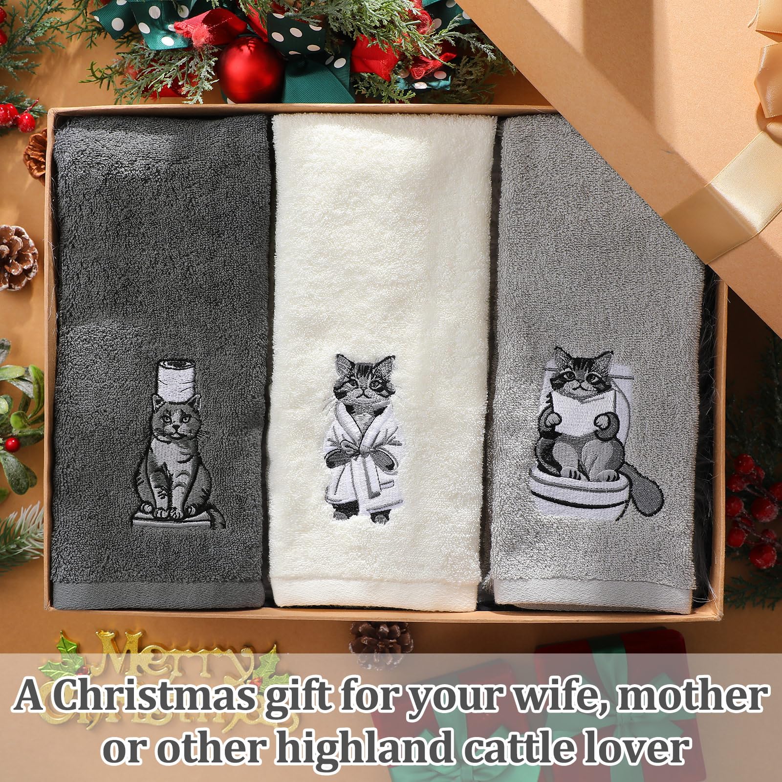 3 Pcs African Woman Hand Towels Black Girl African American Bathroom Home Decor Boho Decorative Farmhouse 100% Cotton Embroidered Towels for Bathroom Kitchen 13. 3 x 29. 5''