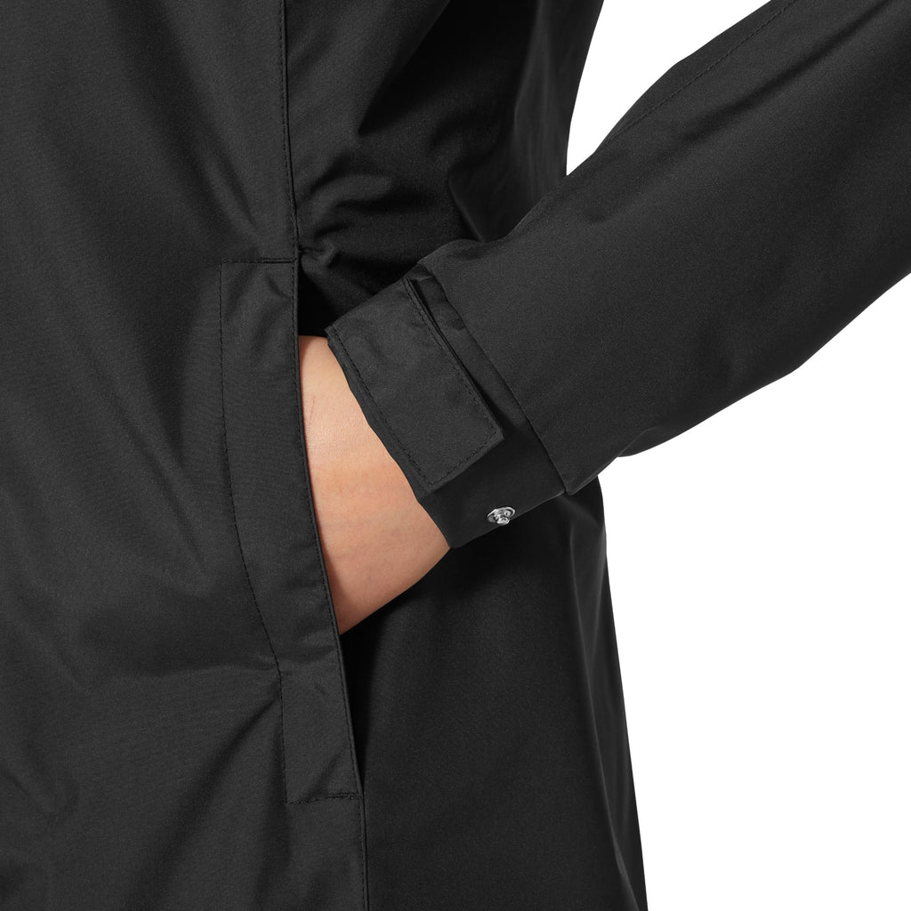 Helly-Hansen Womens Aden Waterproof Breathable Hooded Long Rain Jacket