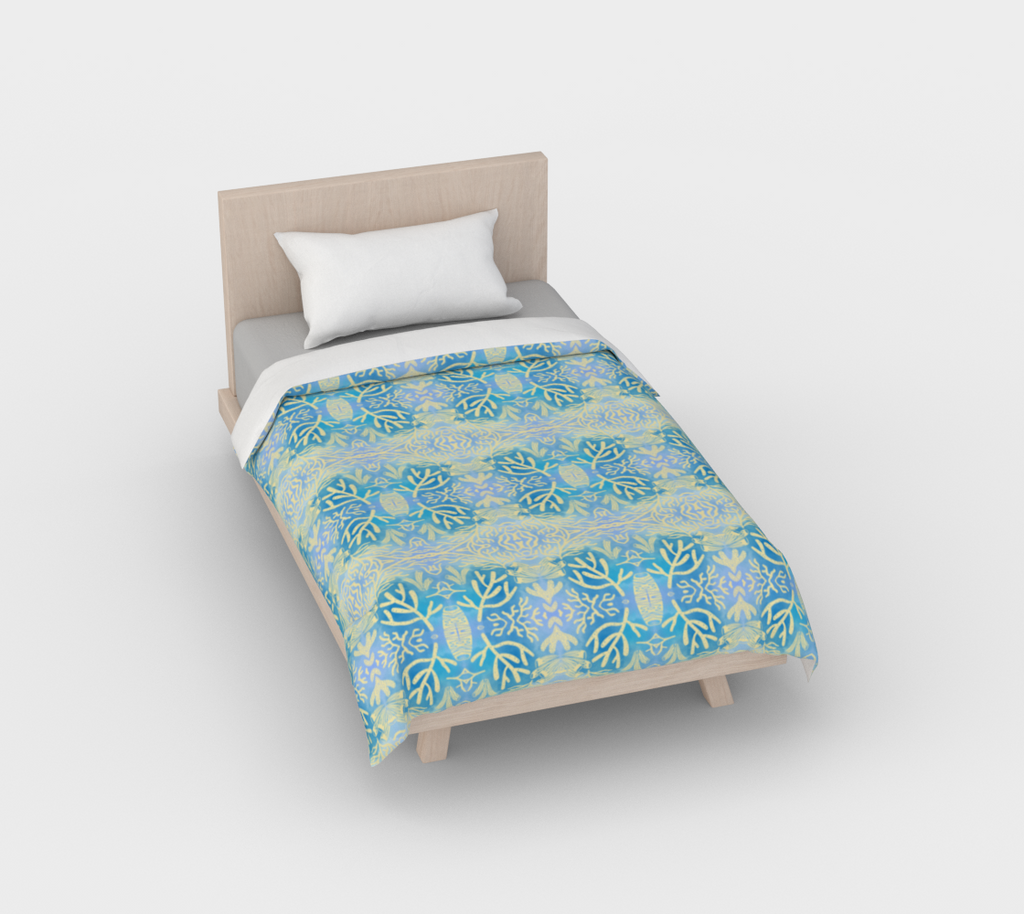 Montego Bay Coral Duvet