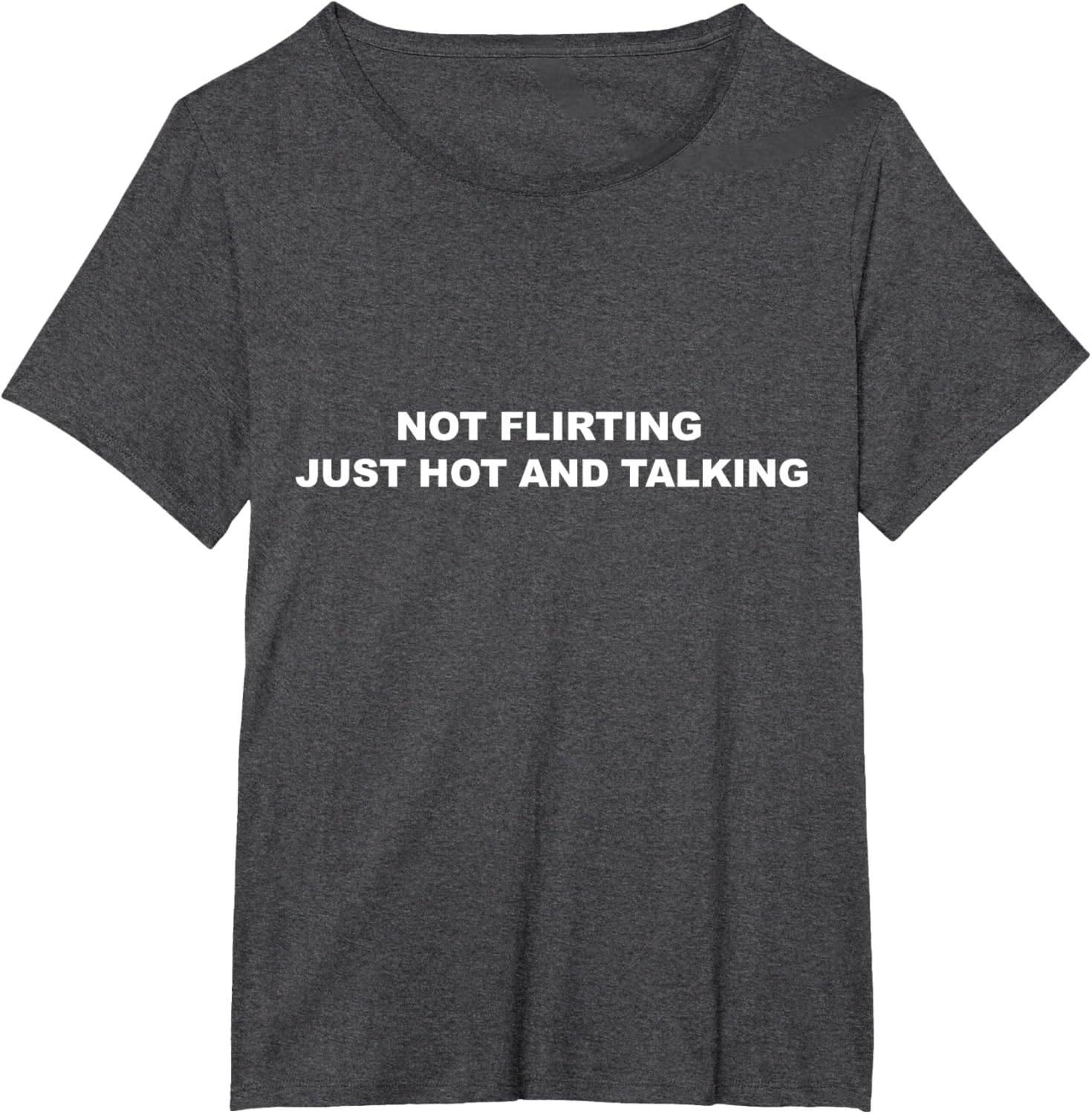 I'm Not Flirting Just Hot and Talking Funny Saying Women Men T-Shirt