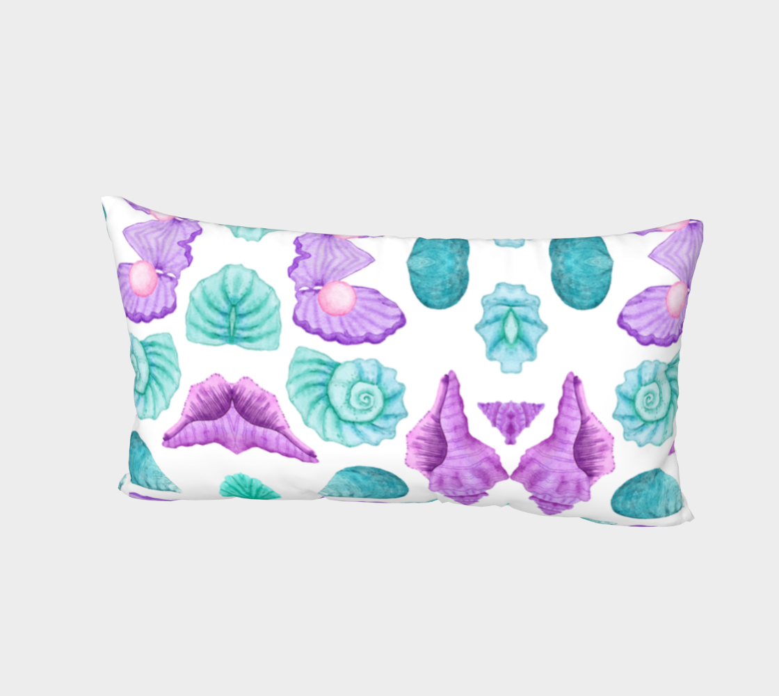 Dream Girl Seashell Vacation Sham