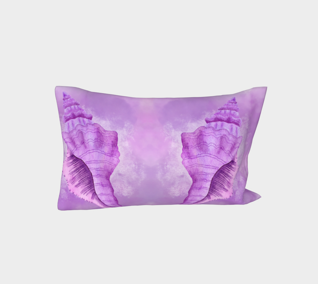 Dream Girl Seashell Vacation Pillowcase