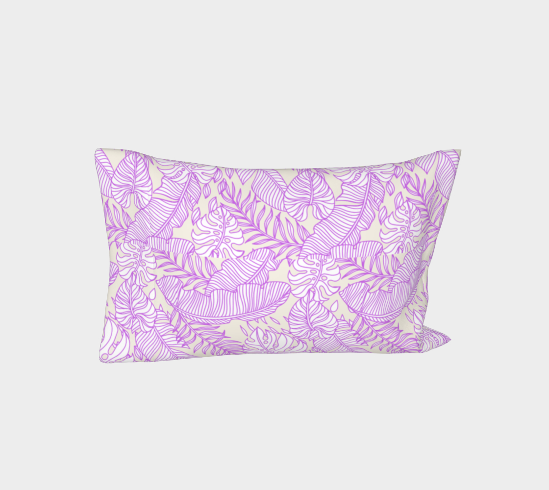 Palm Pop lavender reverse