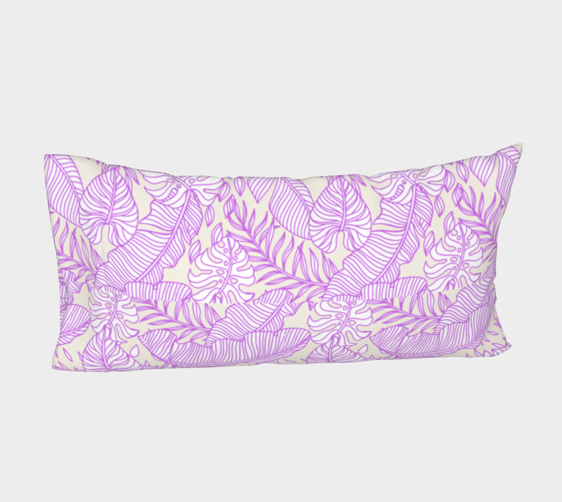 Palm Pop lavender reverse